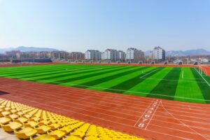 انشاء الملاعب الرياضية العمل السريع